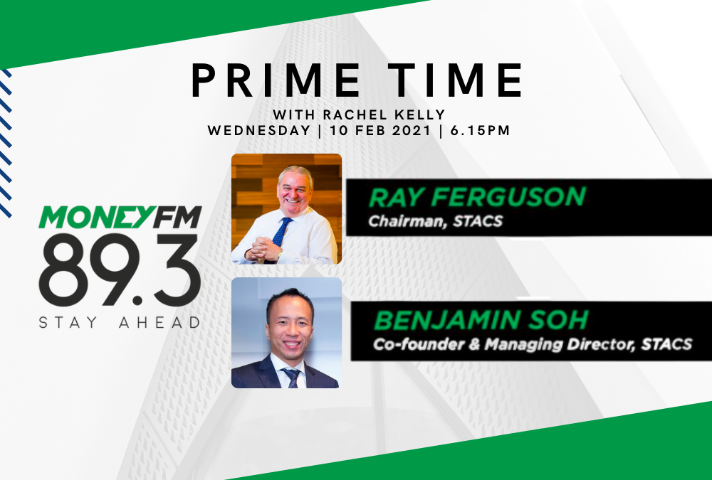 STACS — Live on MoneyFM 89.3 Prime Time, Eco Money with Host Rachel Kelly — How can blockchain benefit sustainable finance?
