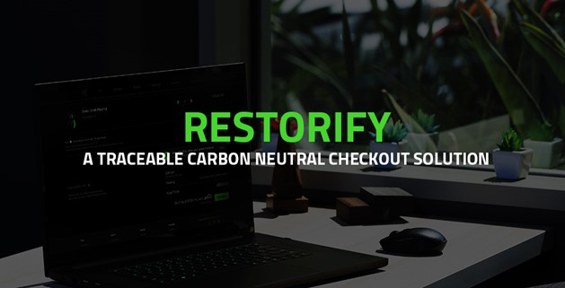Restorify: Offsetting Carbon Footprint for E-commerce Consumers by Razer & STACS