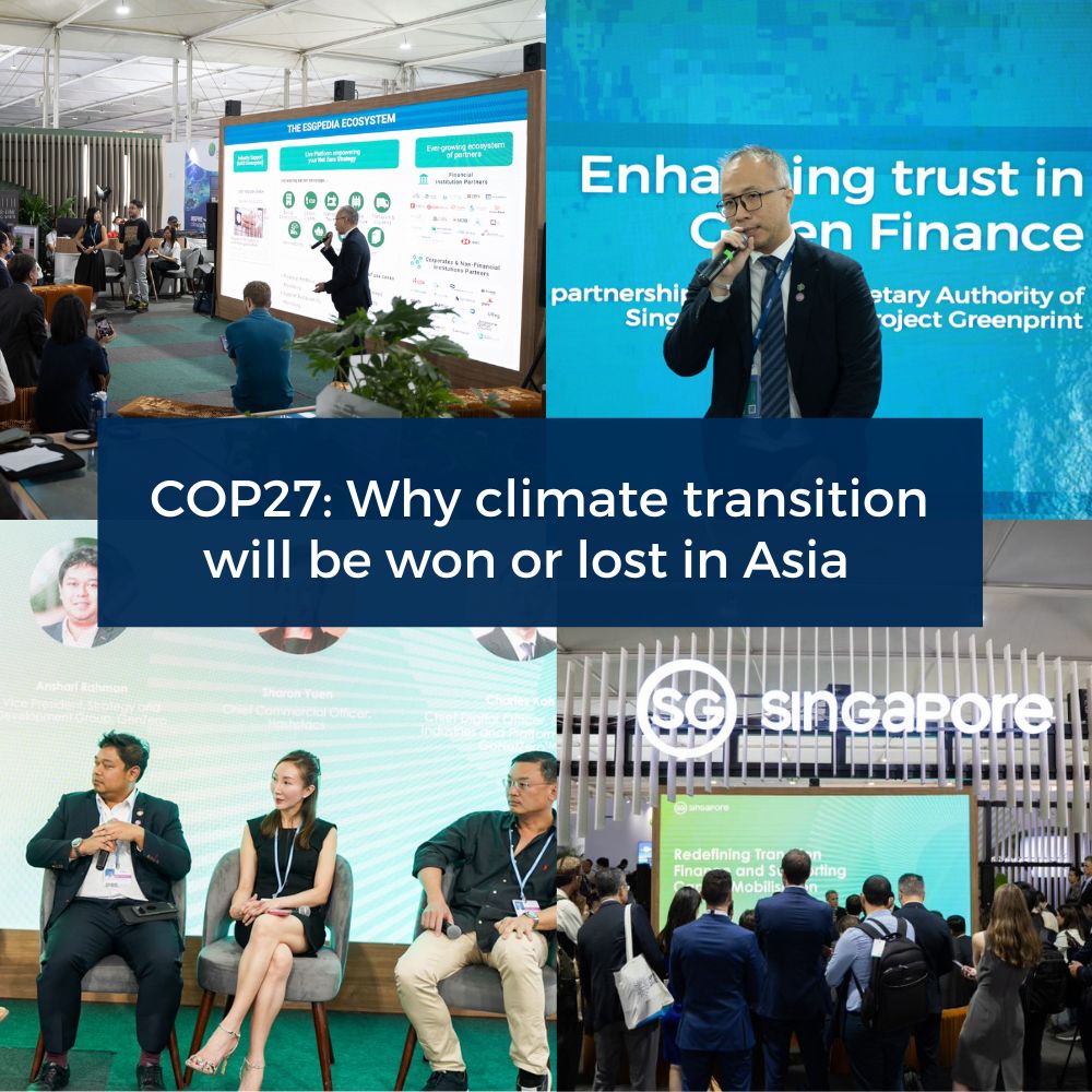 Insights From Cop27 Key Takeaways On Esg Finance From Stacs Esgpedia