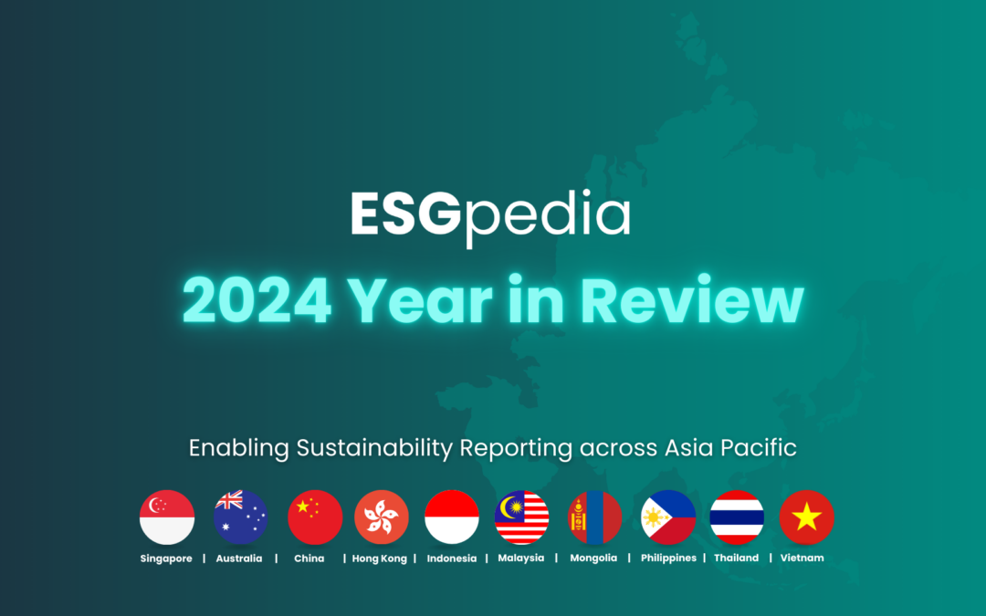 ESGpedia Year in Review 2024 – Enabling ESG Reporting for Asia Pacific