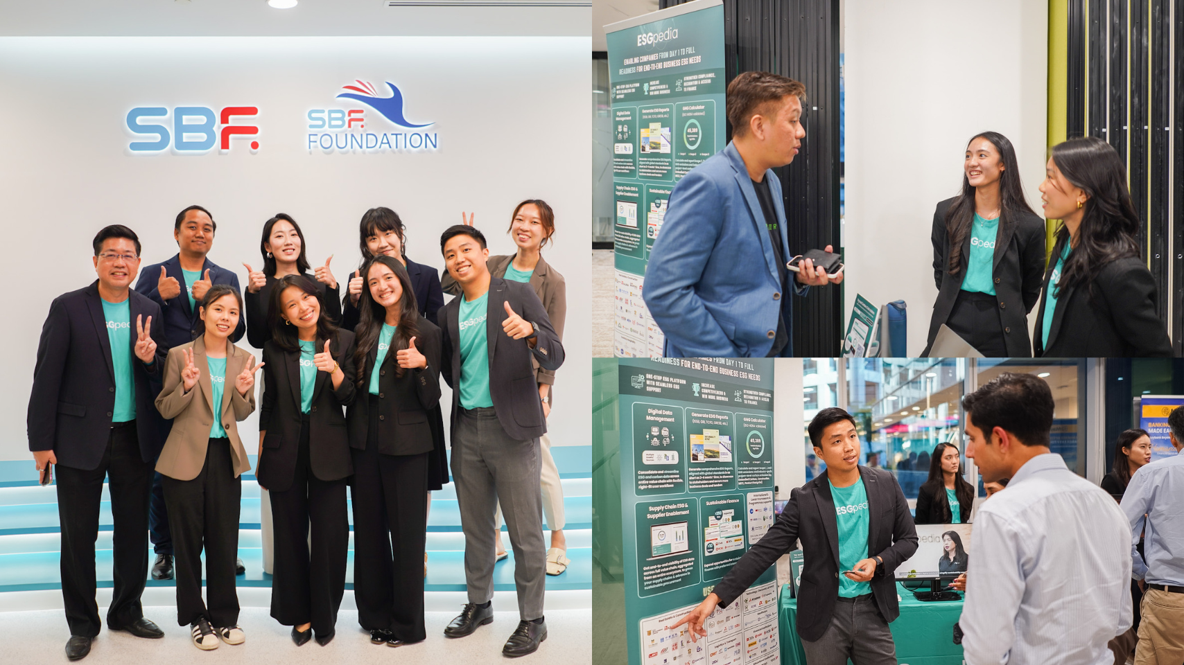 ESGpedia Post cop 30 booth sustainability reporting for corporates