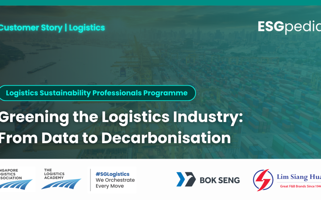 Greening the Logistics Industry: From Data to Decarbonisation